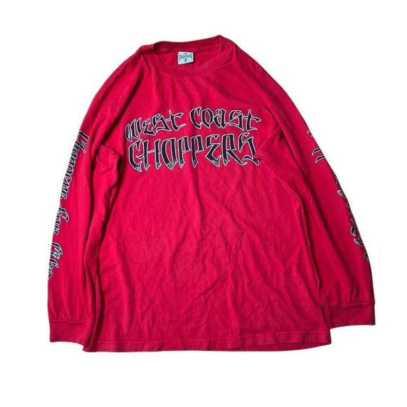Y2K West Coast Choppers Long Sleeve Shirt Large - Picture 1 of 7